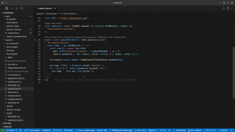 Glubean explore mode